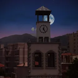 Korce Clock Tower - Korce