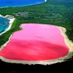 Pink Lake (Lake Hillier) - Esperance