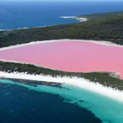Pink Lake (Lake Hillier) - Esperance