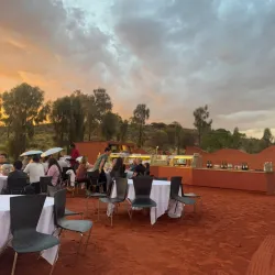 Field of Light Art Installation - Yulara