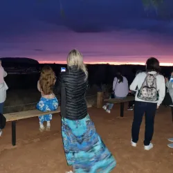 Field of Light Art Installation - Yulara