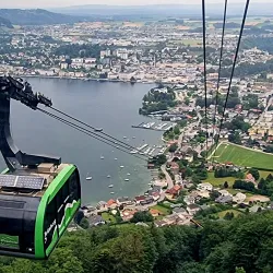 Grünberg Mountain and Grünbergseilbahn - Gmunden