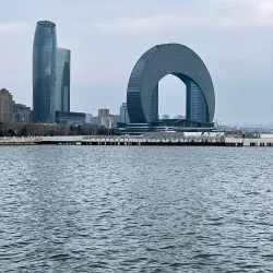 Nearby Caspian Sea Coastline - Bakixanov (Bakikhanov)