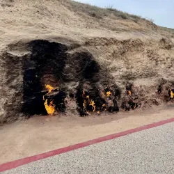 Yanar Dag (Burning Mountain) - Bakixanov (Bakikhanov)