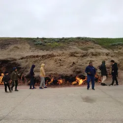 Yanar Dag (Burning Mountain) - Bakixanov (Bakikhanov)