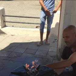 Yanar Bulag (Burning Spring) - Lerik