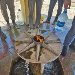 Yanar Bulag (Burning Spring) - Lerik