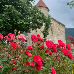 Albanian Church Complex in Kish - Shaki