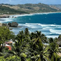 Bathsheba Beach - Church View