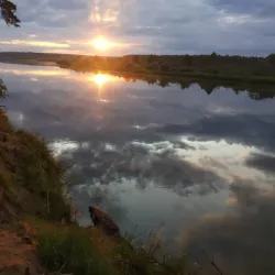 River Berezina Embankment - Babruysk