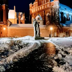 Monument to Adam Mickiewicz - Maladzyechna (Molodechno)