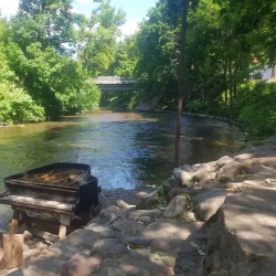 Monument to Adam Mickiewicz - Maladzyechna (Molodechno)