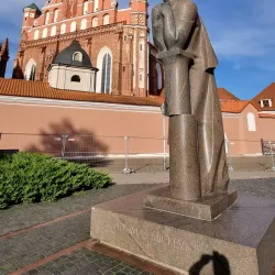 Monument to Adam Mickiewicz - Maladzyechna (Molodechno)