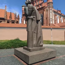 Monument to Adam Mickiewicz - Maladzyechna (Molodechno)