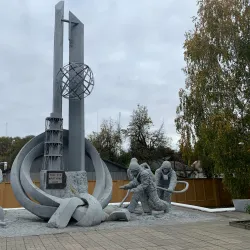 Monument to the Heroes of the Chernobyl Disaster - Mozyr