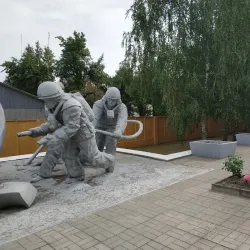 Monument to the Heroes of the Chernobyl Disaster - Mozyr
