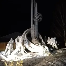 Monument to the Heroes of the Chernobyl Disaster - Mozyr