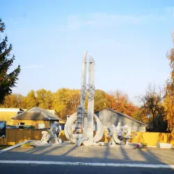 Monument to the Heroes of the Chernobyl Disaster - Mozyr