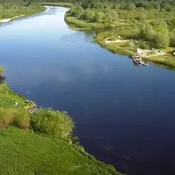 Pripyat River Embankment - Mozyr