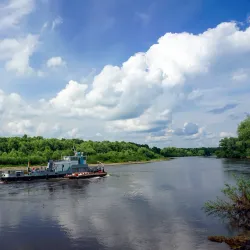 Pripyat River Embankment - Mozyr