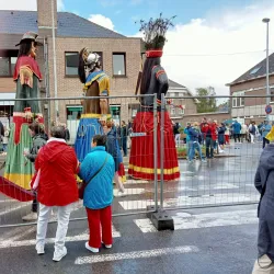 The Ros Beiaard Horse Statue - Dendermonde