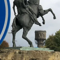 The Ros Beiaard Horse Statue - Dendermonde