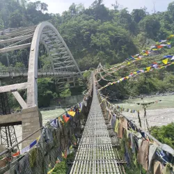 Amo Chhu Suspension Bridge - Phuntsholing