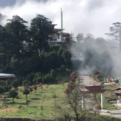 Chorten at Dochu La Pass (near Punakha) - Punakha