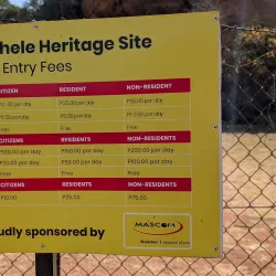 Ancient Rock Paintings - Bobonong