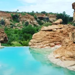 Mapungubwe National Park (nearby in South Africa) - Mathathane