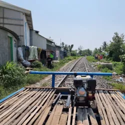 Battambang Bamboo Train (Norry) - Battambang