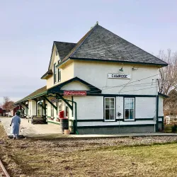 Camrose Heritage Railway Station - Camrose