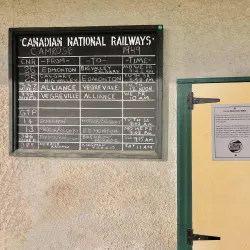 Camrose Heritage Railway Station - Camrose