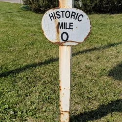 Mile 0 Post - Dawson Creek