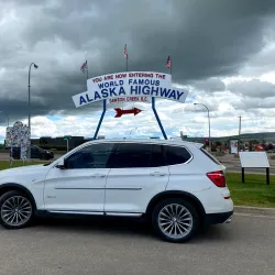 Mile 0 Post - Dawson Creek