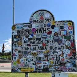 Mile 0 Post - Dawson Creek