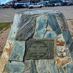 Mile 0 Post - Dawson Creek