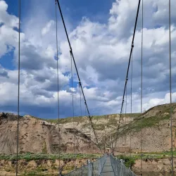 Star Mine Suspension Bridge - Drumheller
