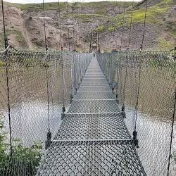 Star Mine Suspension Bridge - Drumheller