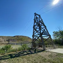 Star Mine Suspension Bridge - Drumheller