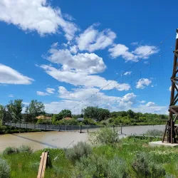 Star Mine Suspension Bridge - Drumheller