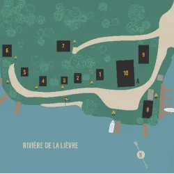 Fishing Spots on Rivière du Lièvre - Ferme Neuve
