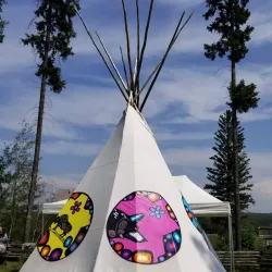 Boreal Forest Surrounding Fort Mackay - Fort Mackay