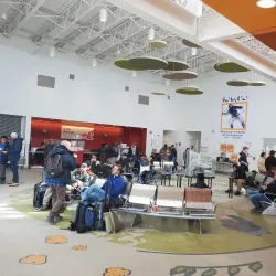 Inukjuak Airport Murals and Displays - Inukjuak