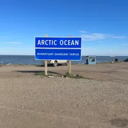 Arctic Ocean Coastline - Kugluktuk