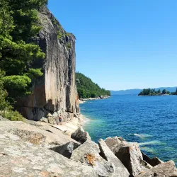 Agawa Rock Pictographs - Sault Ste. Marie