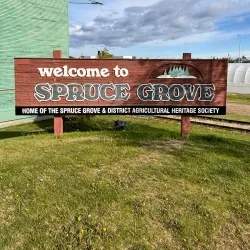 Spruce Grove Grain Elevator Park - Spruce Grove
