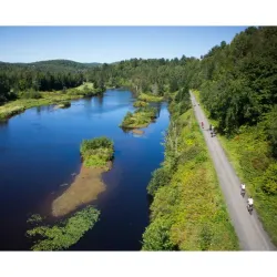 Le Petit Train du Nord Linear Park - St-Sauveur des Monts