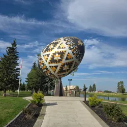 Vegreville Pysanka (Ukrainian Easter Egg) - Vegreville