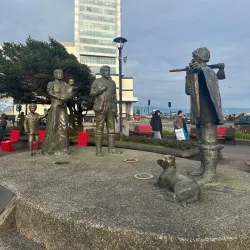 Monumento a la Colonización Alemana - Los Ángeles